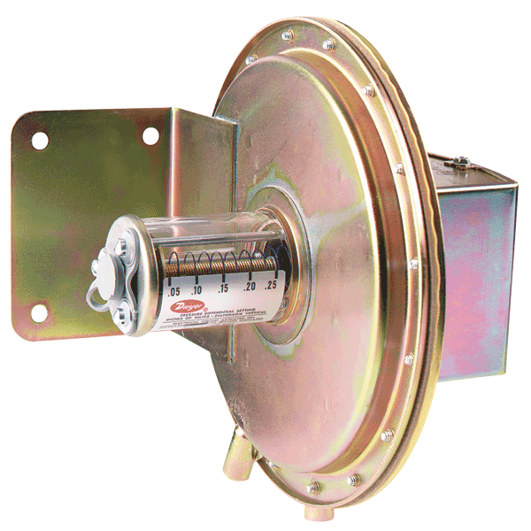 Dwyer Pressure Switch, Series 1630
